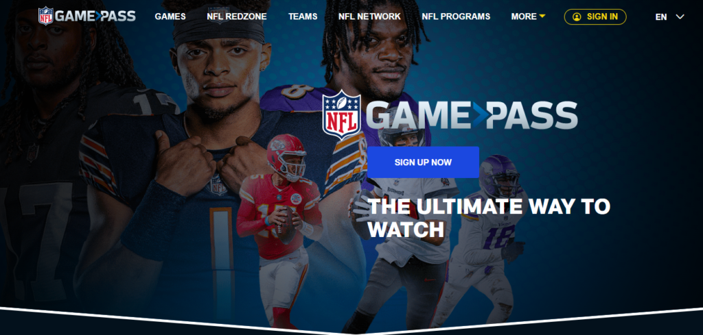 NFL international gamepass to watch Dallas Cowboys games in Houston